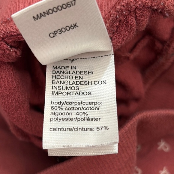 Calvin Klein Pink CK Pattern Cotton Cuffed Joggers - Picture 16 of 16